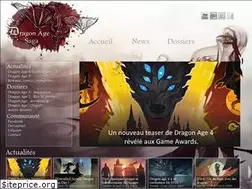 Sites similar to dragonagesaga.com