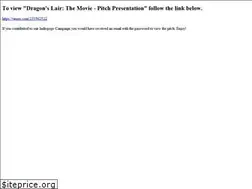 Sites similar to dragonslairthemovie.com