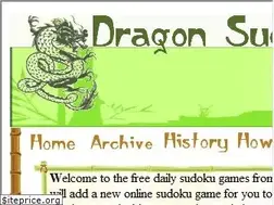 Sites similar to dragonsudoku.co.uk