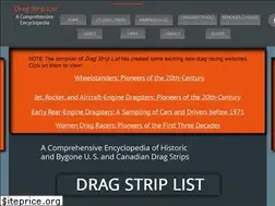 Sites similar to dragstriplist.com