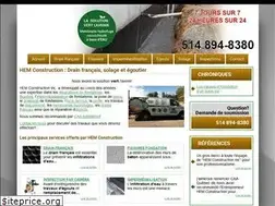 Sites similar to drain-fissure-excavation.ca