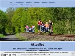 Sites similar to draisinentour.de