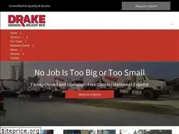 Sites similar to drakereadymix.com