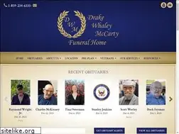 Sites similar to drakewhaleymccartyfuneralhome.com