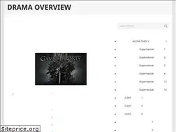 Sites similar to drama-overview.com