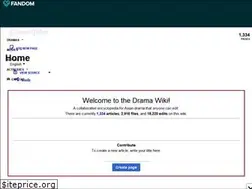 Sites similar to drama.fandom.com