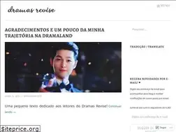 Sites similar to dramasrevise.wordpress.com