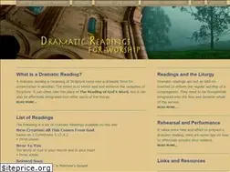 Sites similar to dramaticreadingsforworship.com