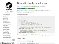 Sites similar to dramatiq.io