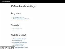 Sites similar to drbearhands.com