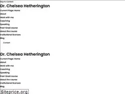 Sites similar to drchelseahetherington.com