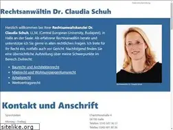 Sites similar to drclaudiaschuh.de
