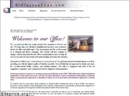Sites similar to drclaytonchan.com