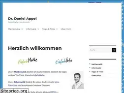 Sites similar to drdanielappel.de