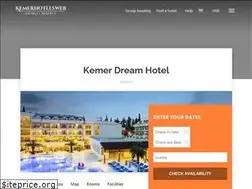 Sites similar to dream.kemerhotelsweb.com