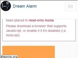 Sites similar to dreamalarm.in