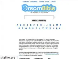 Sites similar to dreambible.com