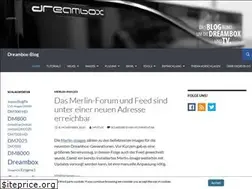 Sites similar to dreambox-blog.com
