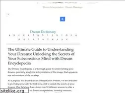 Sites similar to dreamencyclopedia.net