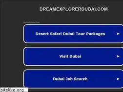Sites similar to dreamexplorerdubai.com