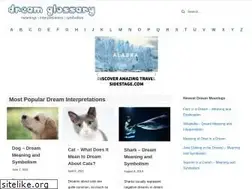Sites similar to dreamglossary.com