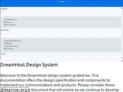 Sites similar to dreamhost.design
