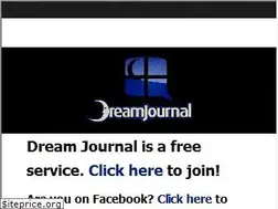 Sites similar to dreamjournal.net