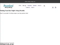 Sites similar to dreamlandsleepshop.com