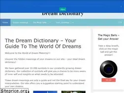 Sites similar to dreammeaning.online