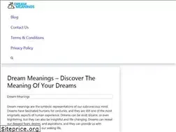 Sites similar to dreammeanings.net