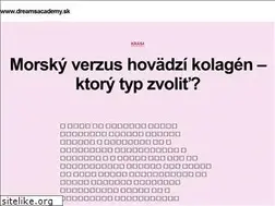 Sites similar to dreamsacademy.sk