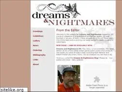 Sites similar to dreamsandnightmaresmagazine.com