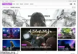 Sites similar to dreamslandlyrics.blogspot.com