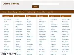 Sites similar to dreamsmeaning.org