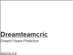 Sites similar to dreamteamcric.in