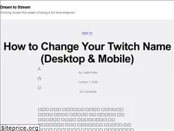 Sites similar to dreamtostream.com
