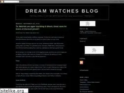 Sites similar to dreamwatches.blogspot.com