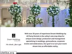 Sites similar to dreamweddingstx.com