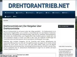 Sites similar to drehtorantrieb.net