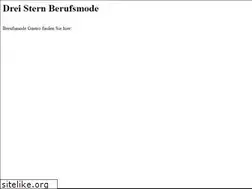 Sites similar to drei-stern-berufsmode.de