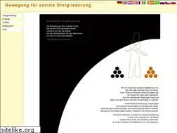 Sites similar to dreigliederung.org