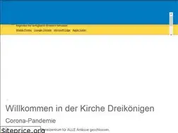 Sites similar to dreikoenigen.ch