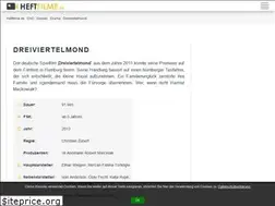 Sites similar to dreiviertelmond.de