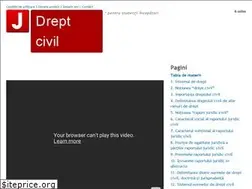 Sites similar to dreptcivil.ro