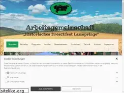 Sites similar to dreschfest-lamspringe.de