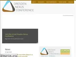 Sites similar to dresden-nexus-conference.org