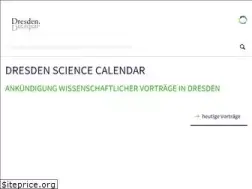 Sites similar to dresden-science-calendar.de