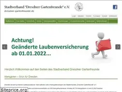Sites similar to dresdner-gartenfreunde.de