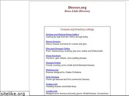 Sites similar to dresses.org