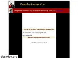 Sites similar to dressforsuccess.com